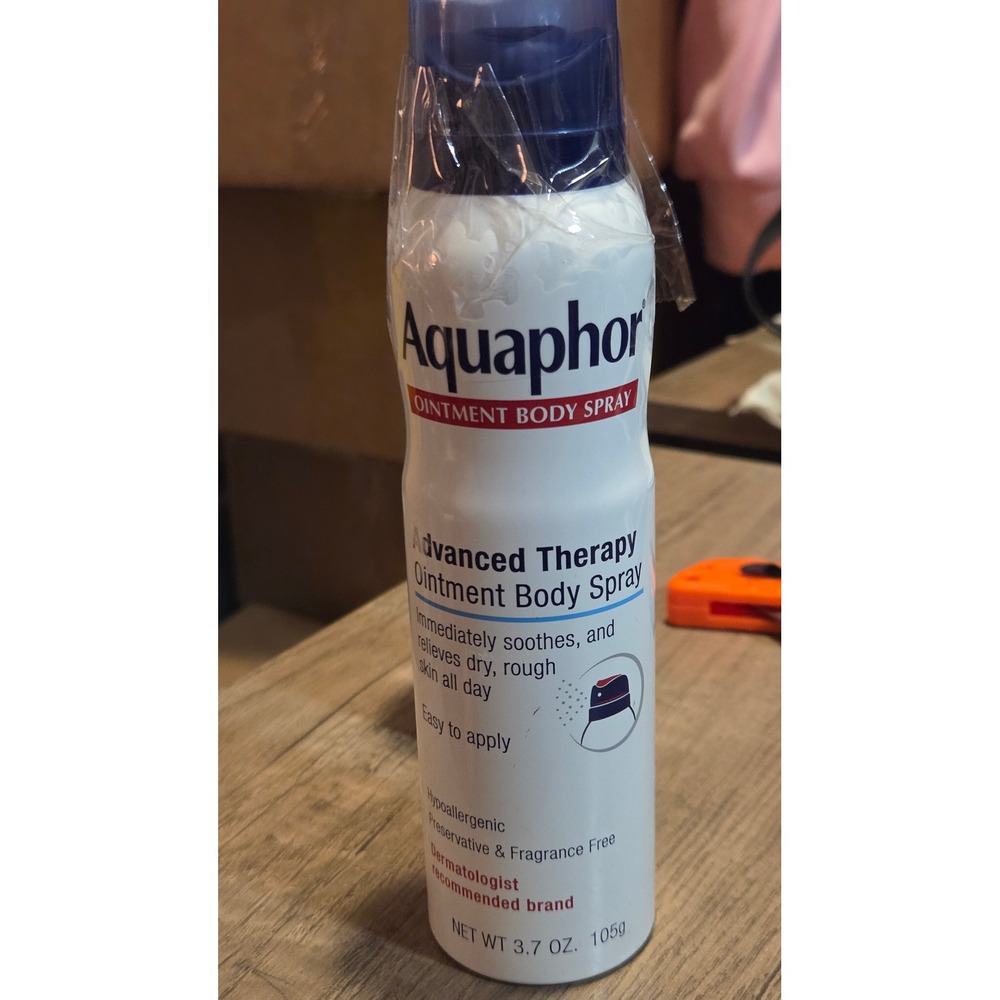 Aquaphor Advanced Therapy Ointment Body Spray 3.7oz Fragrance Free New